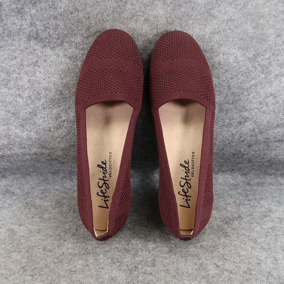 LifeStride Shoes Womens 7.5 Ballet Flat Loafers Slip On Career Classic Comfort - Picture 8 of 14